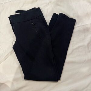 LOFT slim fitted dress pants in black, women’s 0 – sleek office staple